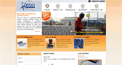 Desktop Screenshot of orionecotech.com